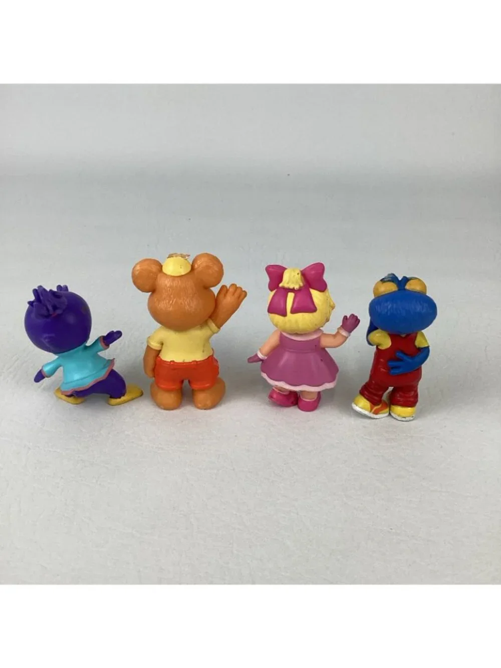 Disney Jr Muppet Babies Friendship Bus w Sounds Figures Miss Piggy Gonzo Bundle